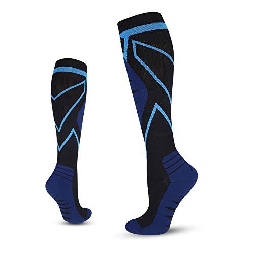 Calcetines de compresión largos Marathon Sports Socks Adult Corriendo calcetines de compresión Calcetines de compresión largos Marathon Sports Socks Adult Corriendo calcetines de compresión